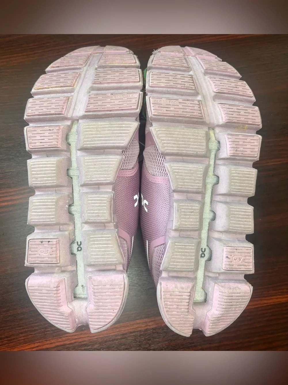 On Cloud 6 Waterproof Shoes Mauve/Purple Women’s Size 7 - Picture 8 of 16
